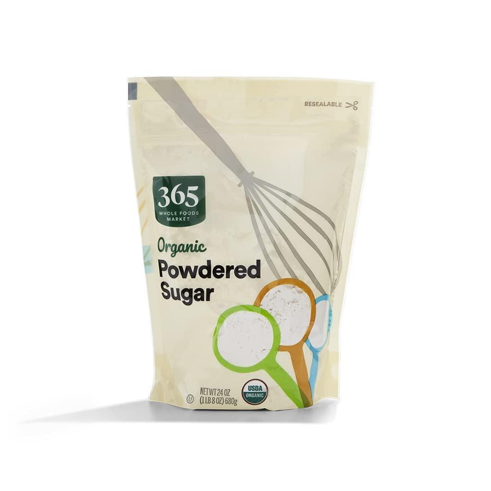 image:image365 by Whole Foods Market Organic Powdered Sugar 24 Ounce24 Ounce Pack of 1