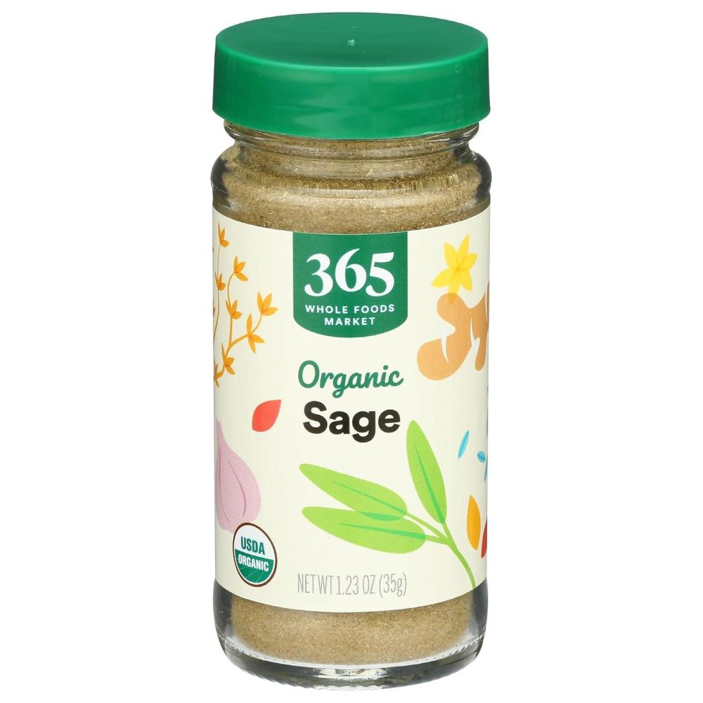 image:image365 by Whole Foods Market Organic Sage 123 oz123 Ounce Pack of 1