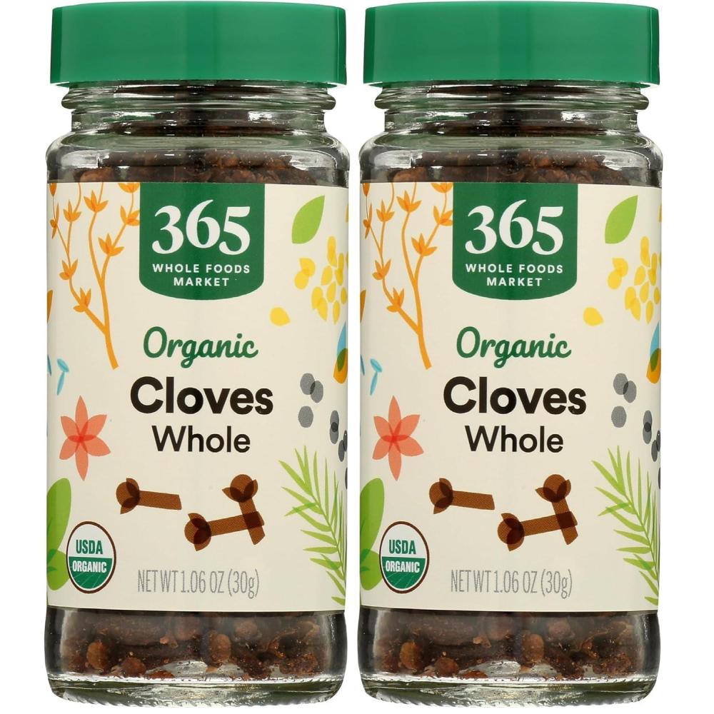 image:image365 by Whole Foods Market Organic Whole Cloves 106 Ounce105 Ounce Pack of 2