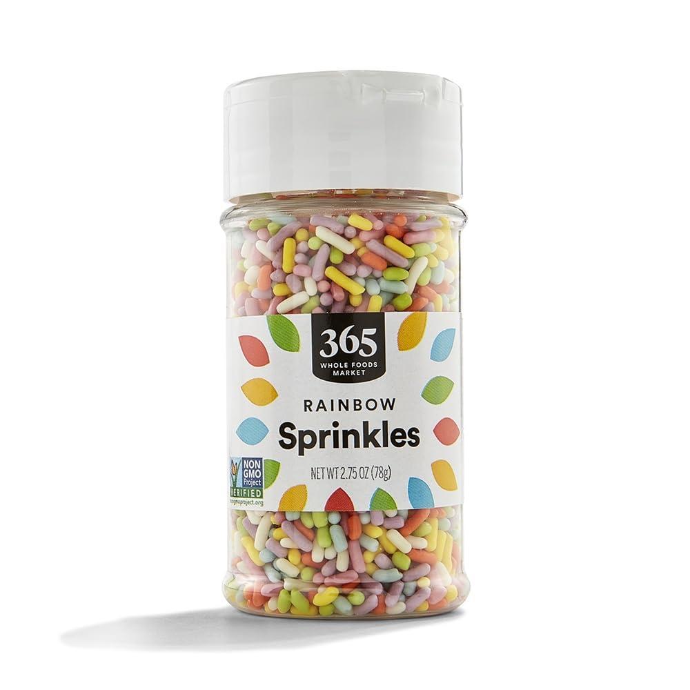 image:image365 by Whole Foods Market Rainbow Sprinkles Vegan 275 Ounce275 Ounce Pack of 1