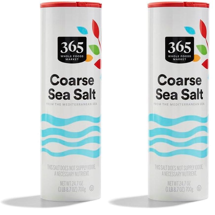 image:image365 by Whole Foods Market Sea Salt Coarse 247 oz247 Ounce Pack of 2