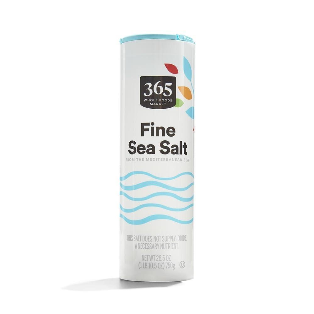 image:image365 by Whole Foods Market Sea Salt Fine 265 oz265 Ounce Pack of 1
