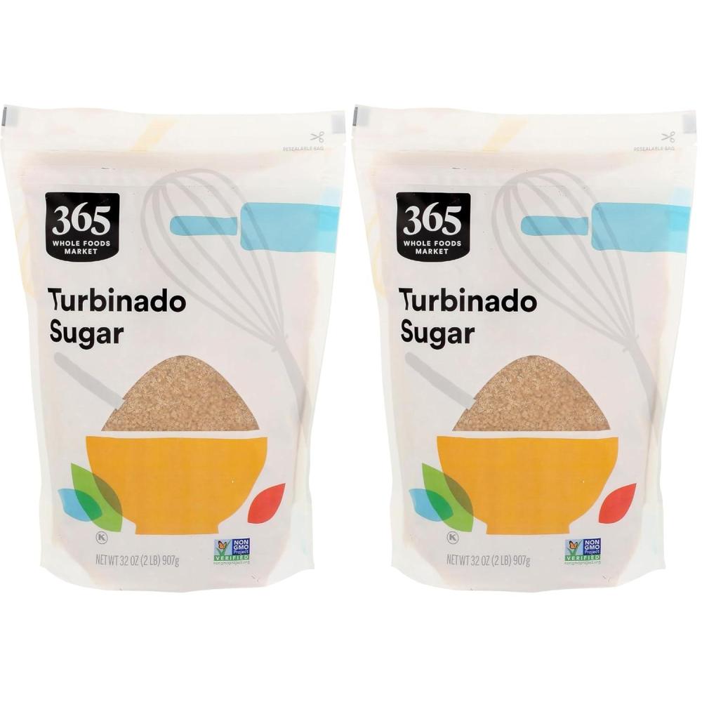 image:image365 by Whole Foods Market Turbinado Sugar 32 Ounce32 Ounce Pack of 2