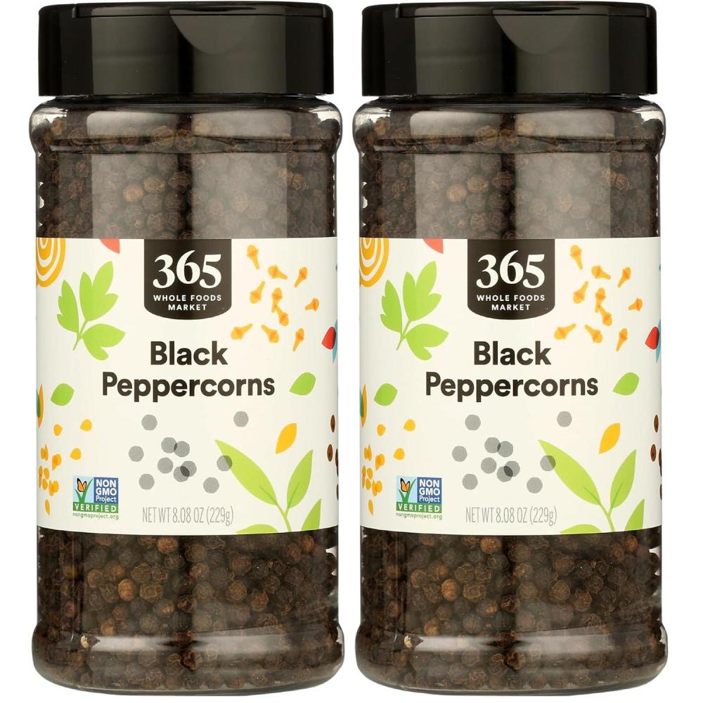 image:image365 by Whole Foods Market Whole Black Peppercorns 808 Ounce808 Ounce Pack of 2