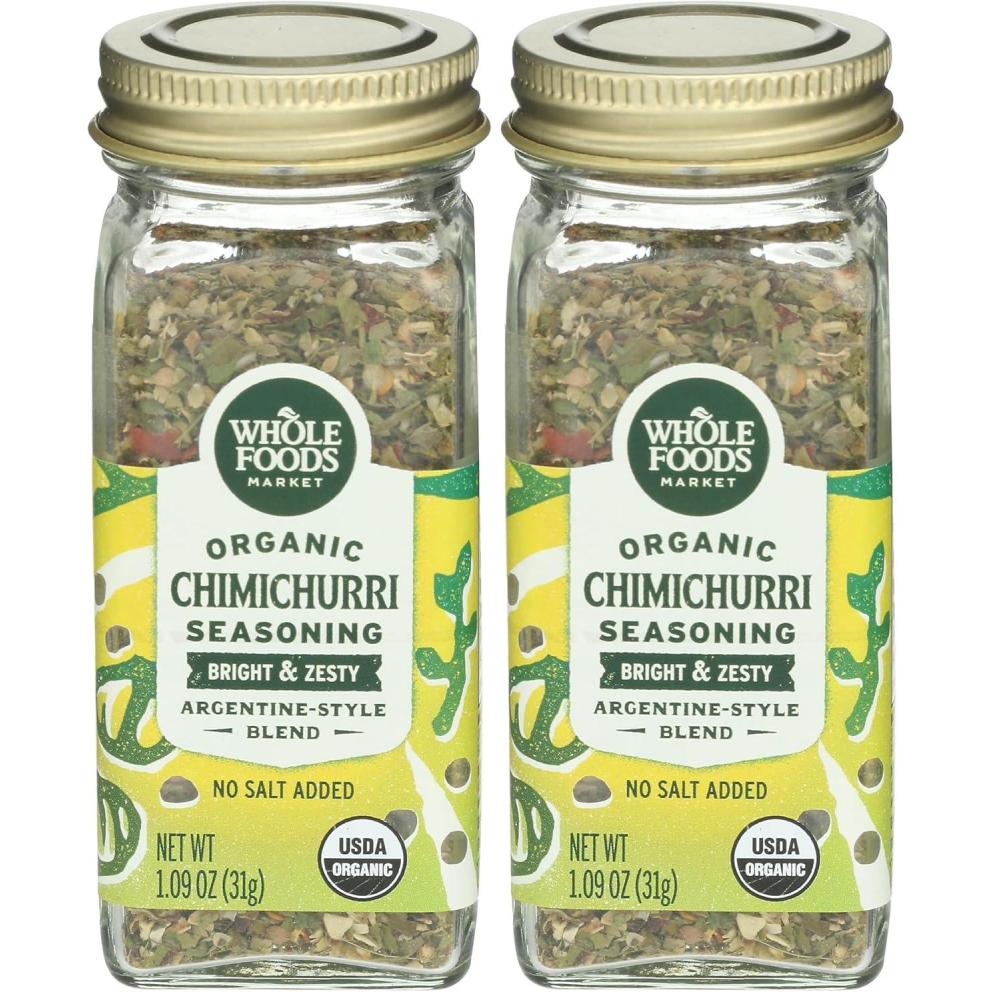 image:imageWhole Foods Market Organic Chimichurri Seasoning 109 Ounce109 Ounce Pack of 2