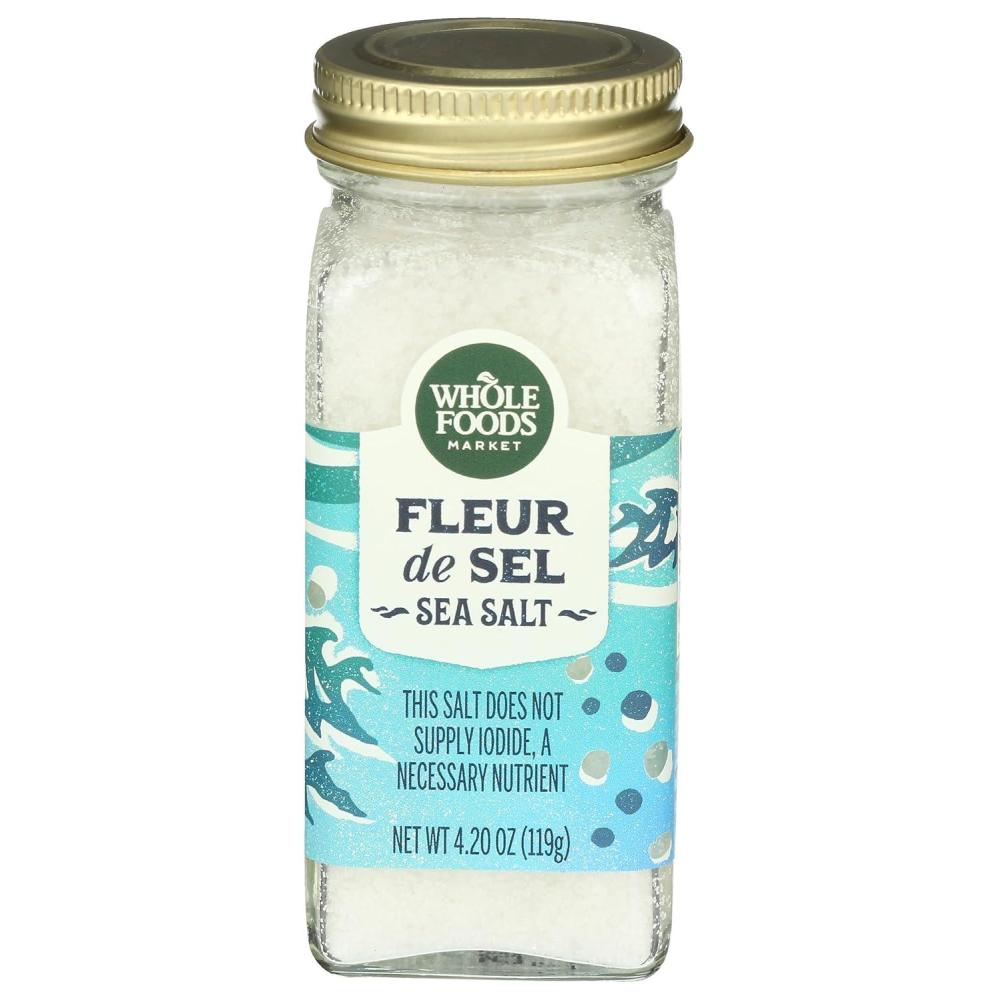image:imageWhole Foods Market Seasoning Fleur de Sel 420 Ounce42 Ounce Pack of 1