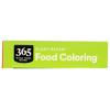 365 by Whole Foods Market, Plant-Based Food Coloring (Red, Yellow, Green & Blue Bottles), GLuten-Free, 0.3 Fl Oz Each, 1.2 Fl Oz Total