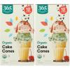 365 by Whole Foods Market, Organic Cake Cup Cone, 1.75 Ounce(0.15 Ounce (Pack of 24))