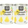 365 by Whole Foods Market, Pineapple Chunks, 20 oz(1.25 Pound (Pack of 2))