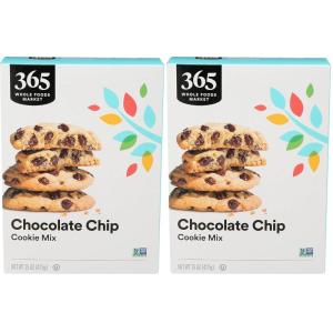 365 by Whole Foods Market, Chocolate Chip Cookie Mix, 15 Ounce(15 Ounce (Pack of 2))