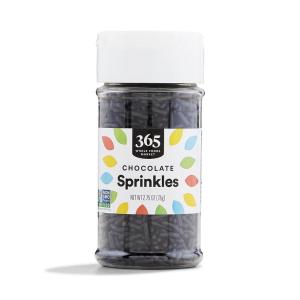 365 by Whole Foods Market, Chocolate Sprinkles, 2.75 Ounce(2.75 Ounce (Pack of 1))