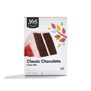 365 by Whole Foods Market, Classic Yellow Cake Mix, 16 Ounce(Classic Chocolate)