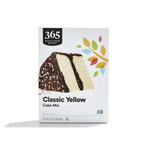 365 by Whole Foods Market, Classic Yellow Cake Mix, 16 Ounce(Classic Yellow)