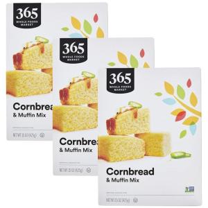 365 by Whole Foods Market, Cornbread & Muffin Mix, 15 Ounce(15 Ounce (Pack of 3))