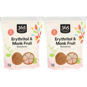 365 by Whole Foods Market, Erythritol & Monky Fruit Sweetener, Sugar Substitute, 32 Ounce(2 Pound (Pack of 2))