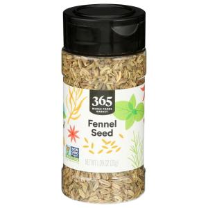 365 by Whole Foods Market, Fennel Seed, 1.09 oz(1.09 Ounce (Pack of 1))