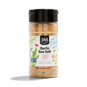 365 by Whole Foods Market, Garlic Salt Seasoning, 3.51 Ounce(3.51 Ounce (Pack of 1))