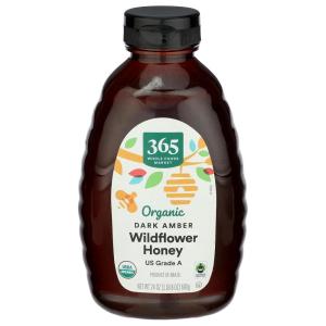 365 by Whole Foods Market, Organic Amber Mountain Forest Honey, 24 Ounce(Original)