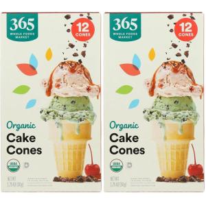 365 by Whole Foods Market, Organic Cake Cup Cone, 1.75 Ounce(0.15 Ounce (Pack of 24))