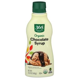 365 by Whole Foods Market, Organic Chocolate Syrup, 15.8 Ounce(15.8 Ounce (Pack of 1))
