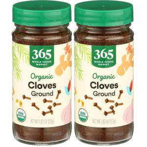 365 by Whole Foods Market, Organic Cloves Ground, 1.87 oz(1.87 Ounce (Pack of 2))