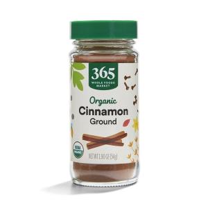 365 by Whole Foods Market, Organic Ground Cinnamon, 1.9 Ounce(1.9 Ounce (Pack of 1))