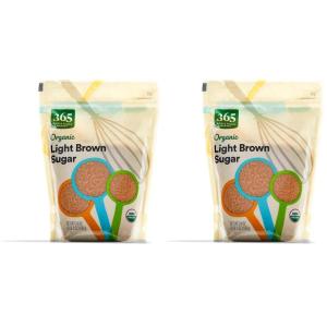 365 by Whole Foods Market, Organic Light Brown Sugar, 24 Ounce(24 Ounce (Pack of 2))