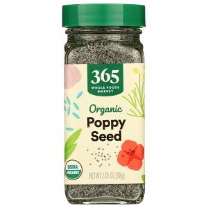 365 by Whole Foods Market, Organic Poppy Seed, 2.05 Ounce(2.05 Ounce (Pack of 1))