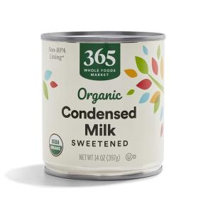 365 by Whole Foods Market, Organic Sweetened Condensed Milk, 14 Ounce(14 Ounce (Pack of 1))