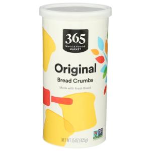365 by Whole Foods Market, Original Bread Crumbs, 15 Ounce(15 Ounce (Pack of 1))
