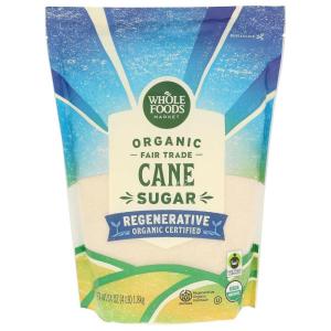 Whole Foods Market, Organic Cane Sugar, 64 Ounce