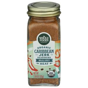 Whole Foods Market, Organic Caribbean Jerk Spice Blend, 3.56 Ounce