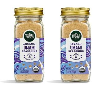 Whole Foods Market, Organic Seasoning, Umami, 3.30 Ounce(3.3 Ounce (Pack of 2))