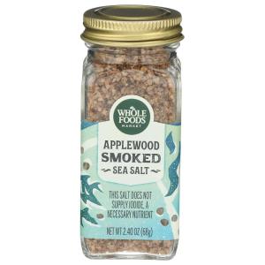 Whole Foods Market, Seasoning Salt, Applewood Smoked, 2.40 Ounce(2.4 Ounce (Pack of 1))