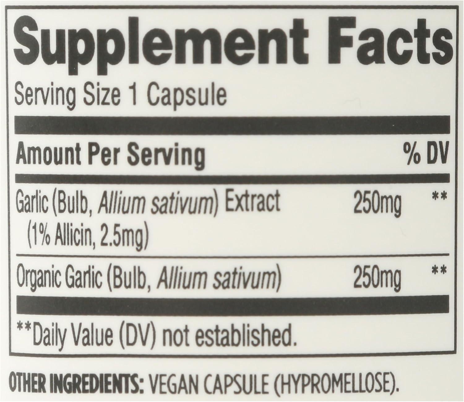 image:image365 by Whole Foods Market Garlic Dietary Supplement Vegan Capsules Supports Heart Health 60 Count60 Count Pack of 1