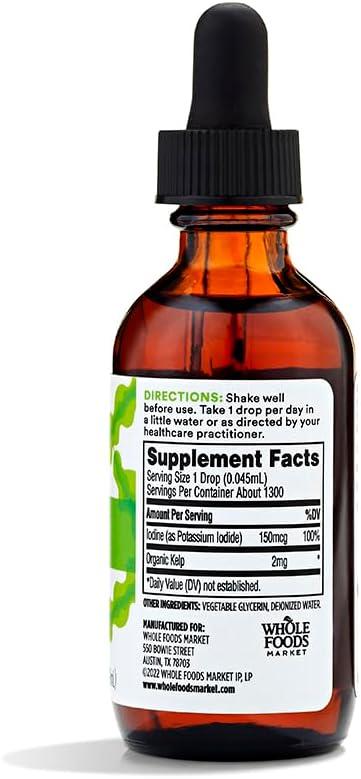 image:image365 by Whole Foods Market Liquid Iodine with Kelp 2 OZ