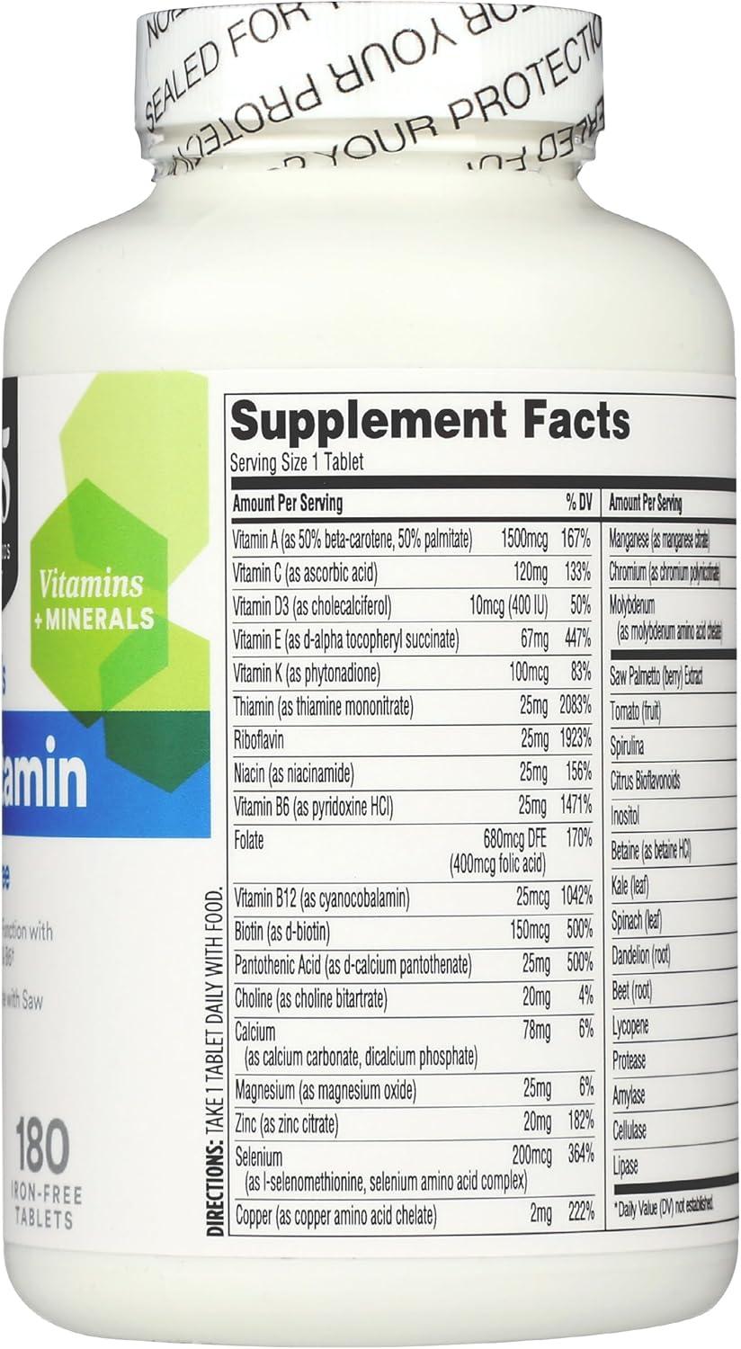 image:image365 by Whole Foods Market Mens One Daily Multivitamin Tablets 180 Count