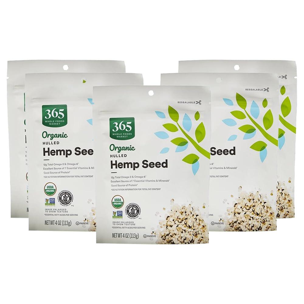 image:image365 by Whole Foods Market Organic Hemp Seed 4 OunceNutty