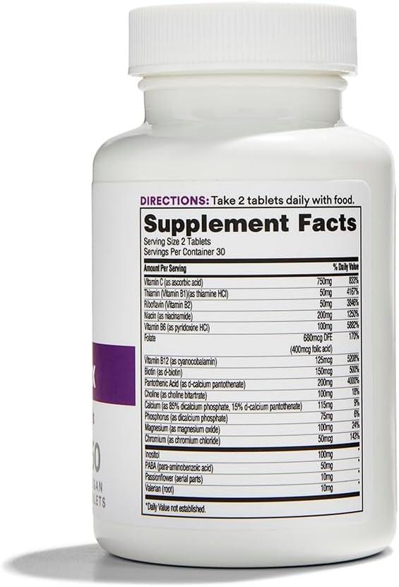 image:image365 by Whole Foods Market Vitamin B Complex High Potency with Herbal Support 60 Tablets