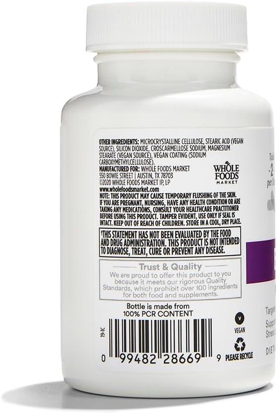 image:image365 by Whole Foods Market Vitamin B Complex High Potency with Herbal Support 60 Tablets