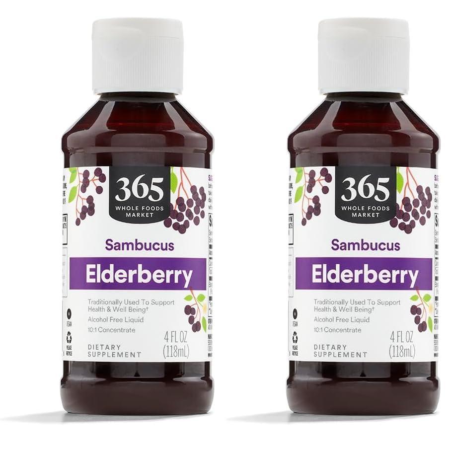 image:image365 by Whole Foods Market Elderberry Liquid 4 fl oz4 Fl Oz Pack of 2