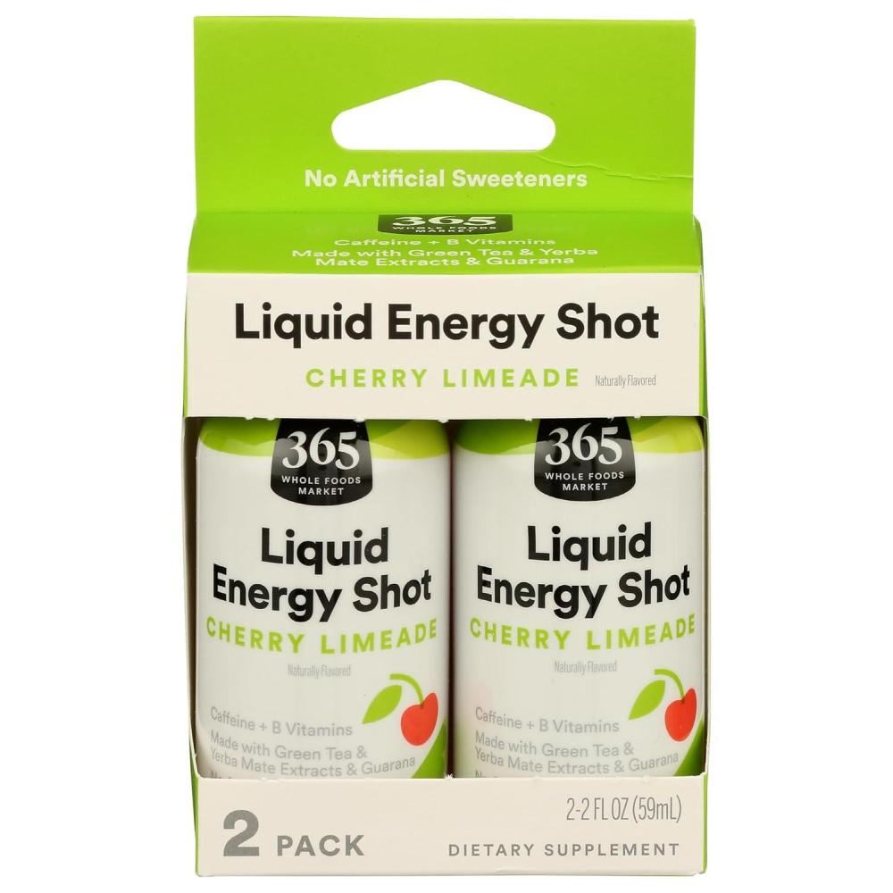 image:image365 by Whole Foods Market Energy Shot Duo Pack Cherry Limeade 2 Fl Oz