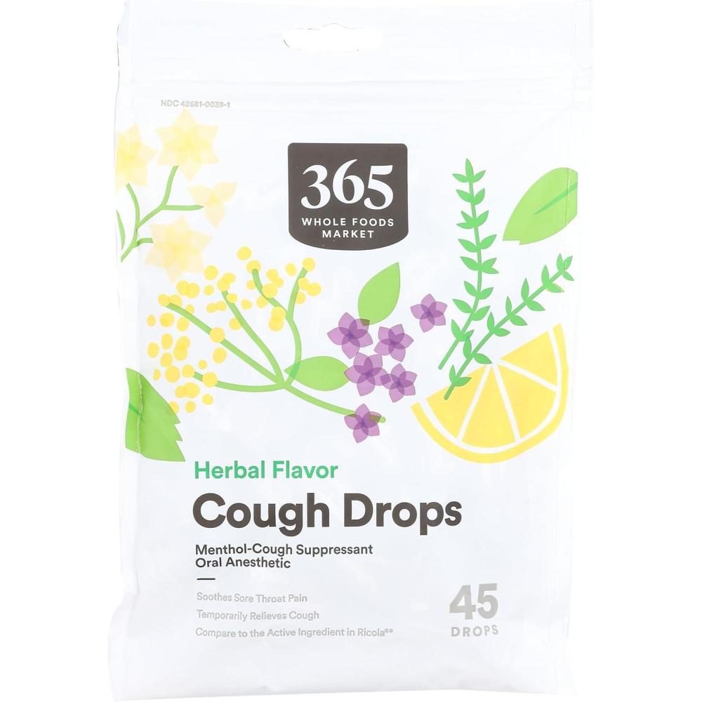 image:image365 by Whole Foods Market Herbal Cough Drops 45 Count
