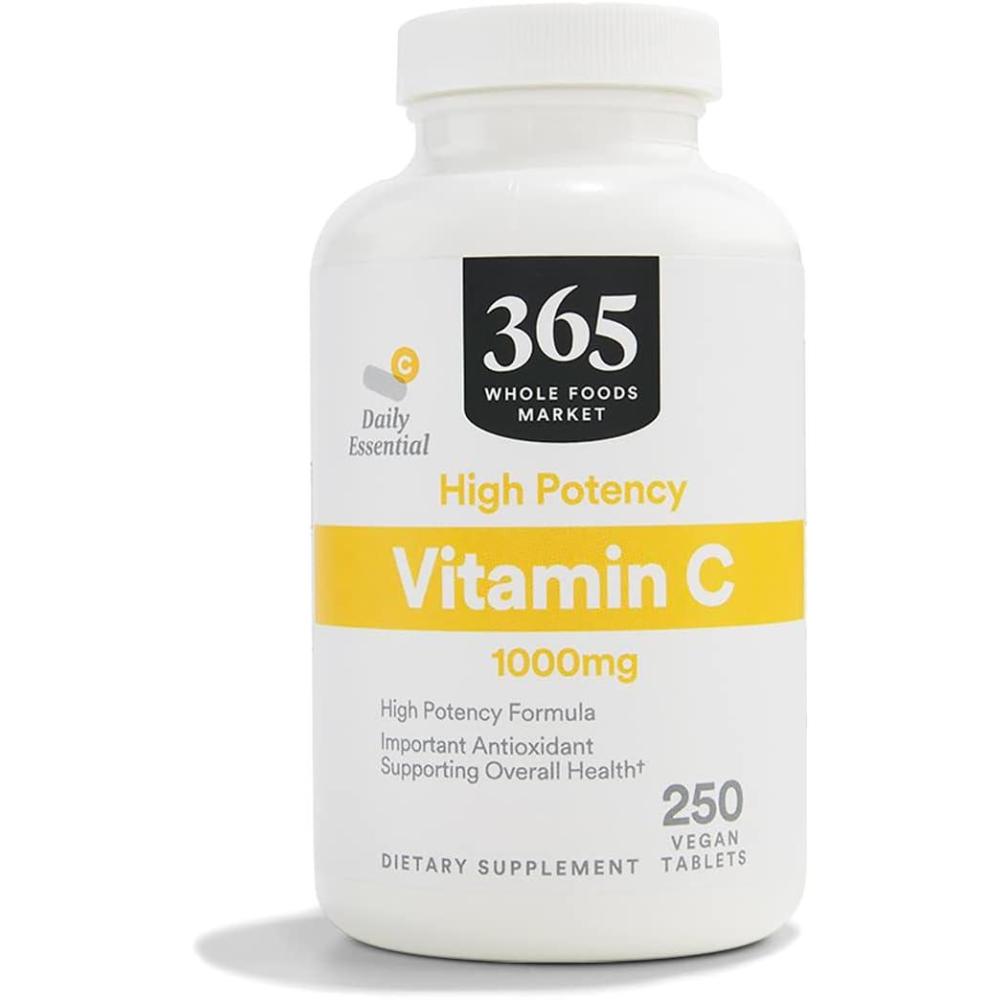 image:image365 by Whole Foods Market High Potency Vitamin C 1000mg Vegan 250 Tablets250 Count Pack of 1