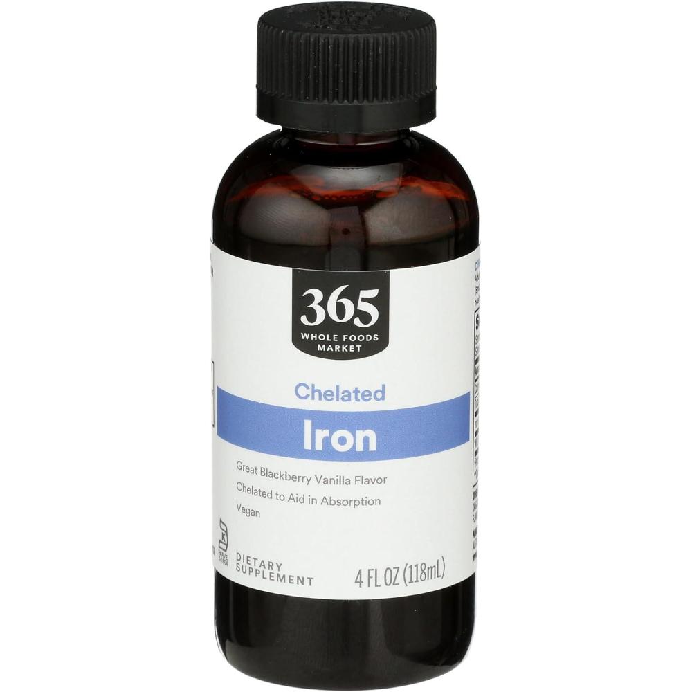 image:image365 by Whole Foods Market Liquid Iron  Blackberry Vanilla Flavor 4 OZ