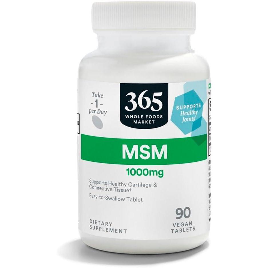 image:image365 by Whole Foods Market MSM 1000Mg 90 Tablets90 Count Pack of 1