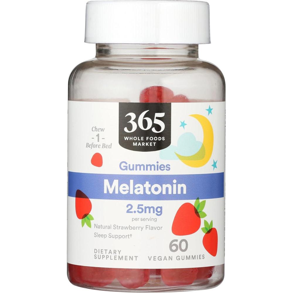 image:image365 by Whole Foods Market Melatonin Gummy 25mg 60 Count