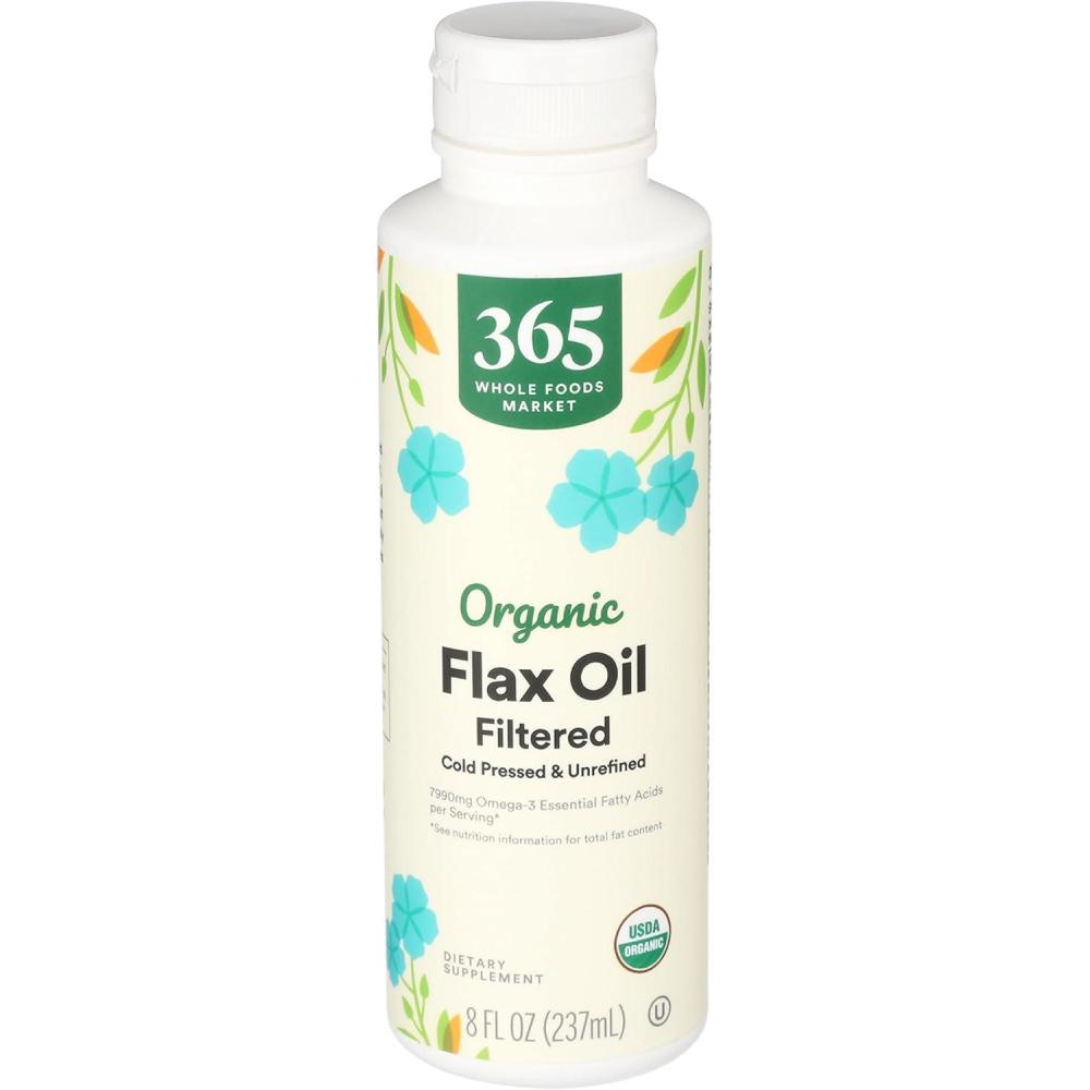 image:image365 by Whole Foods Market Organic Filtered Flax Oil 24 fl ozFlaxseed