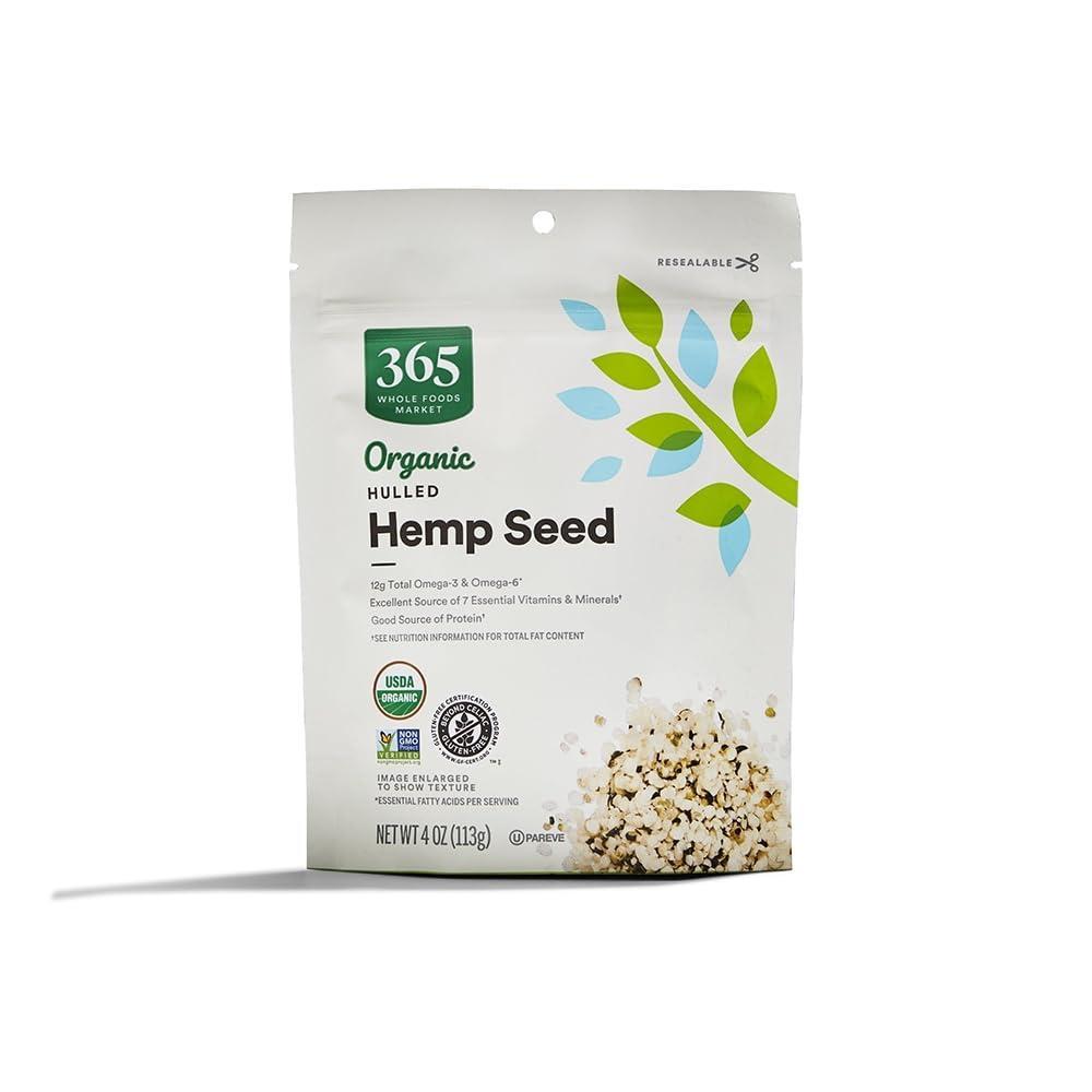 image:image365 by Whole Foods Market Organic Hemp Seed 4 OunceNutty