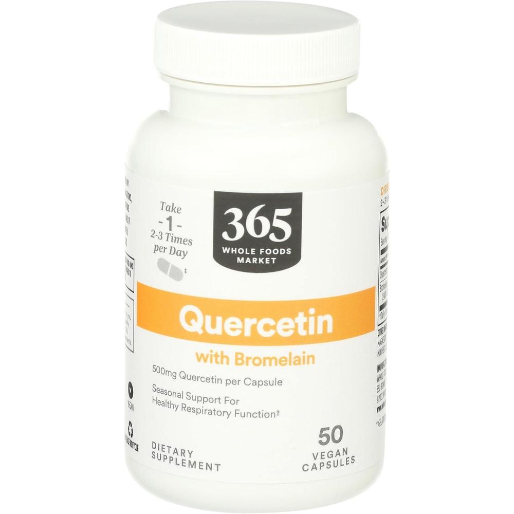 image:image365 by Whole Foods Market Quercetin with Bromelain 50 Vegetarian Capsules